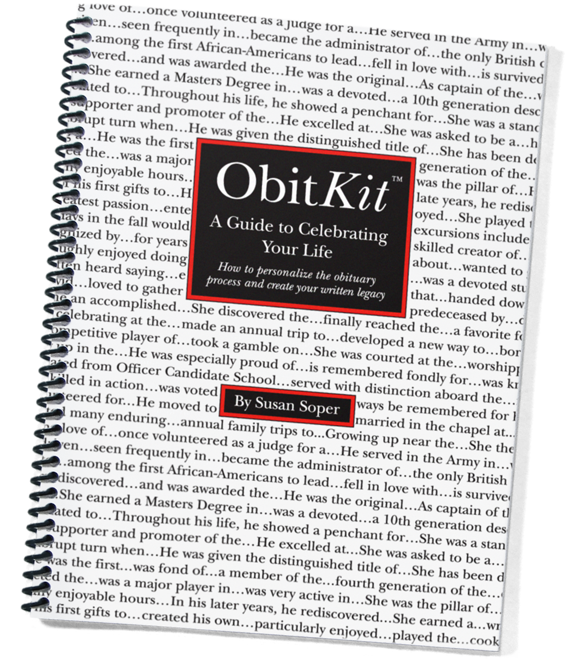Cover photo of the ObitKit by Susan Soper